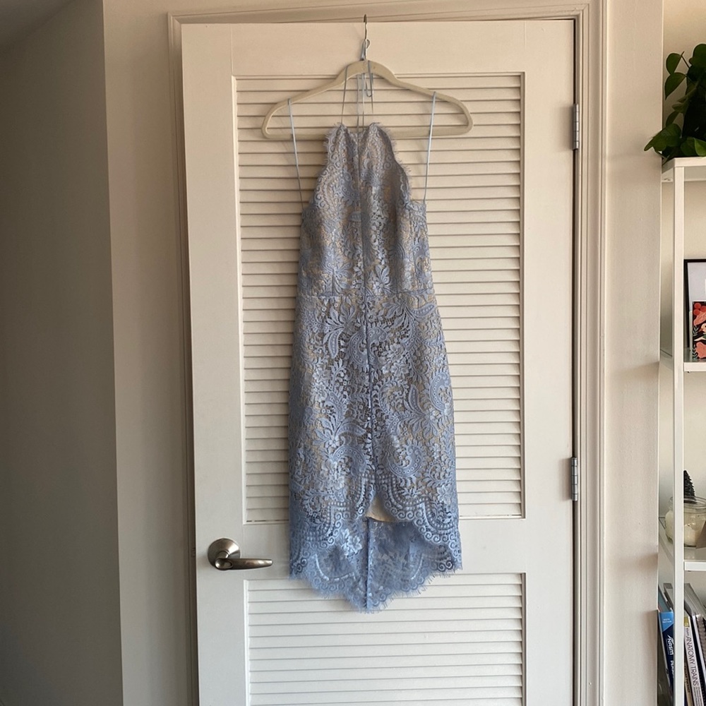 Lover the Label Blue Halter Dress Size 2